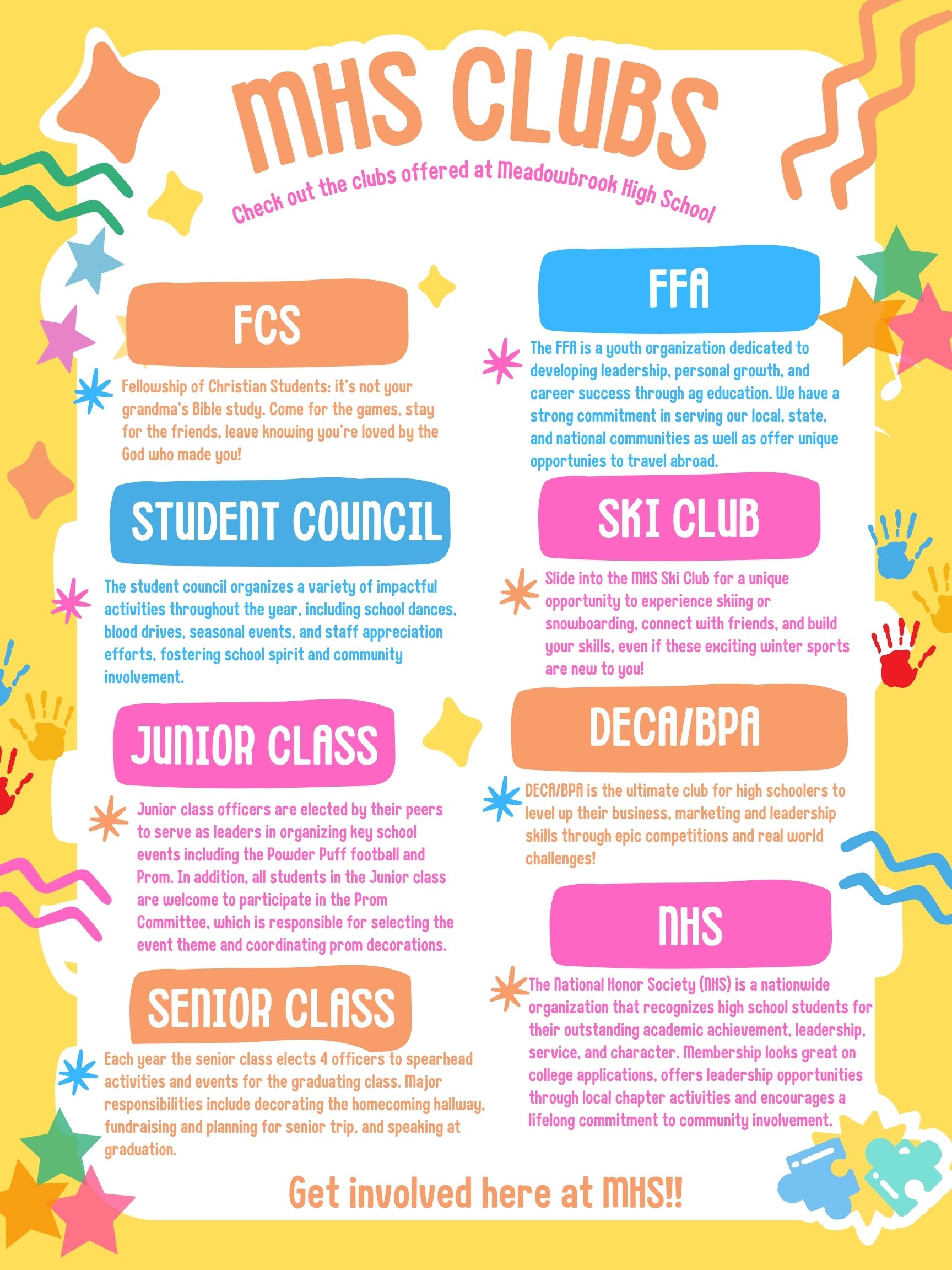 Clubs & Groups - Meadowbrook High School
