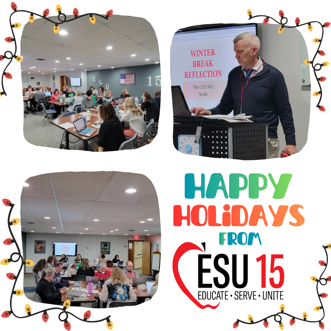 Holiday wishes from ESU 15
