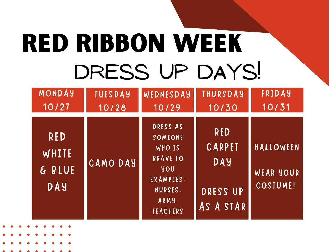Dress Up Days