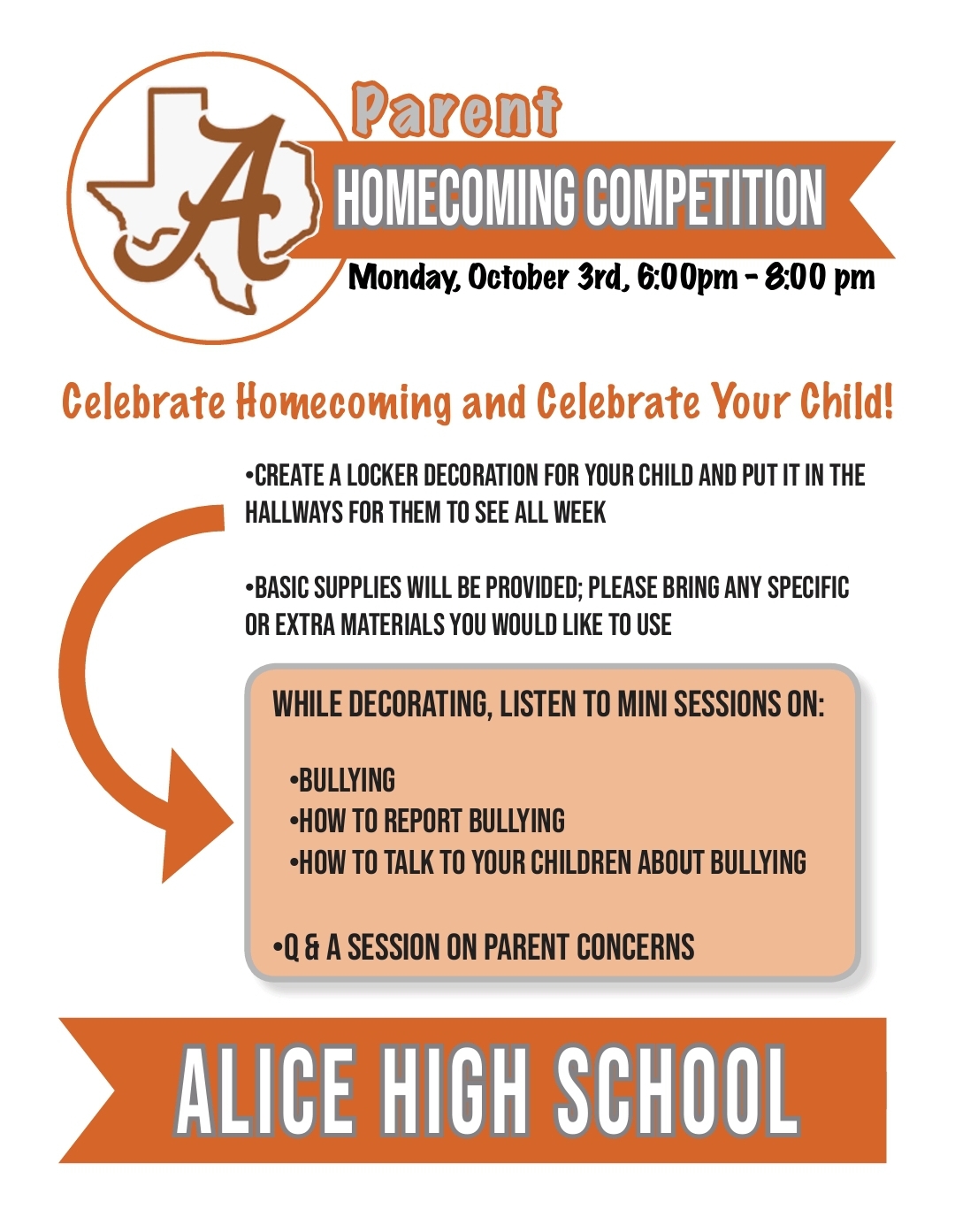 Parent Homecoming Week