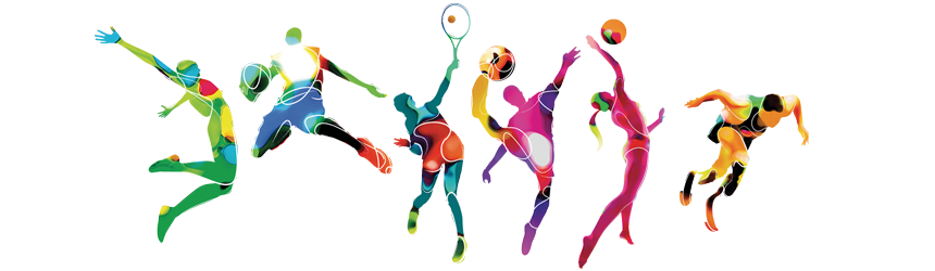 Colorful Athletes