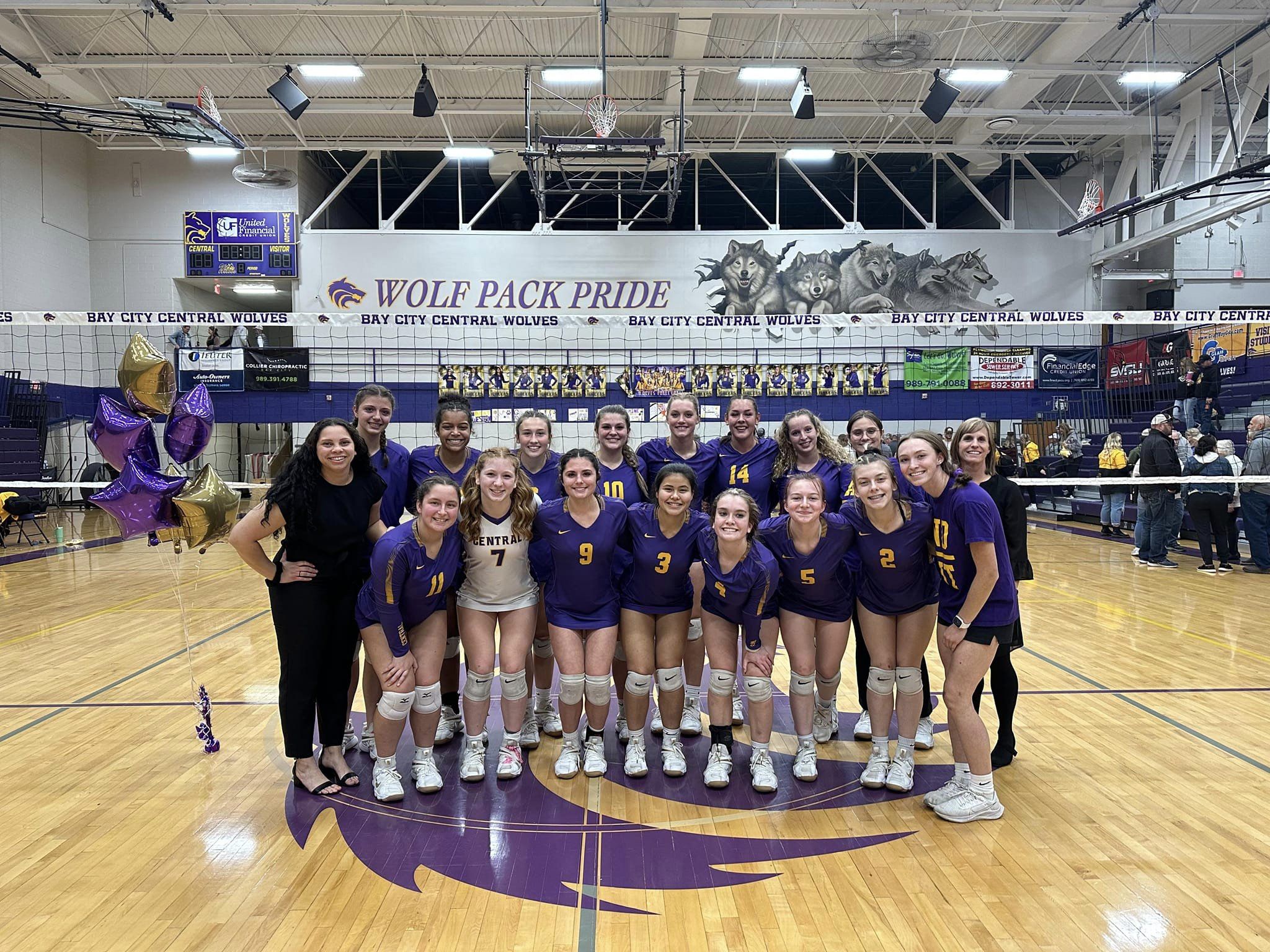 Bay City Central Volleyball