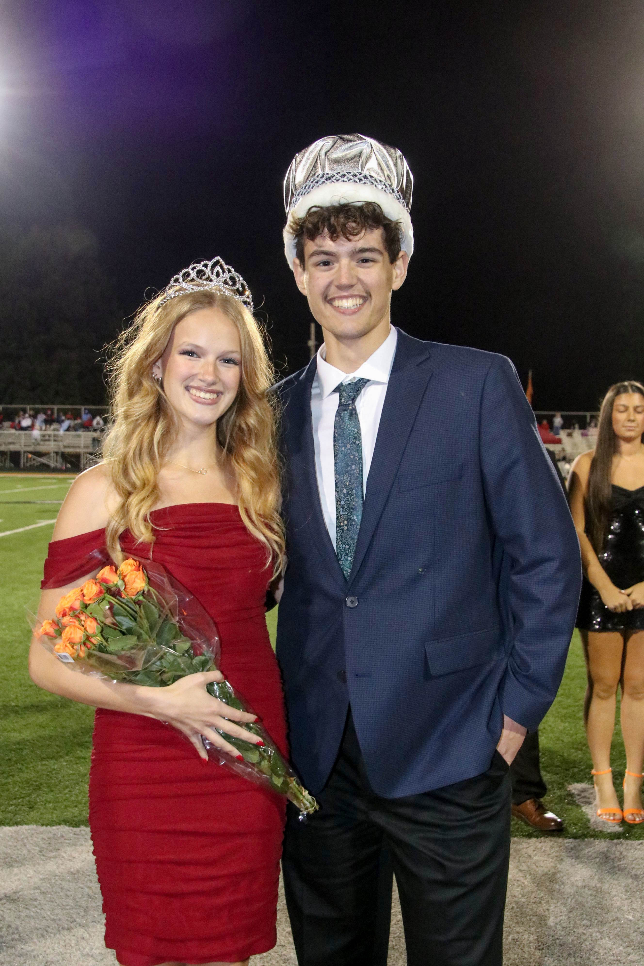 Molly and Nick are King and Queen