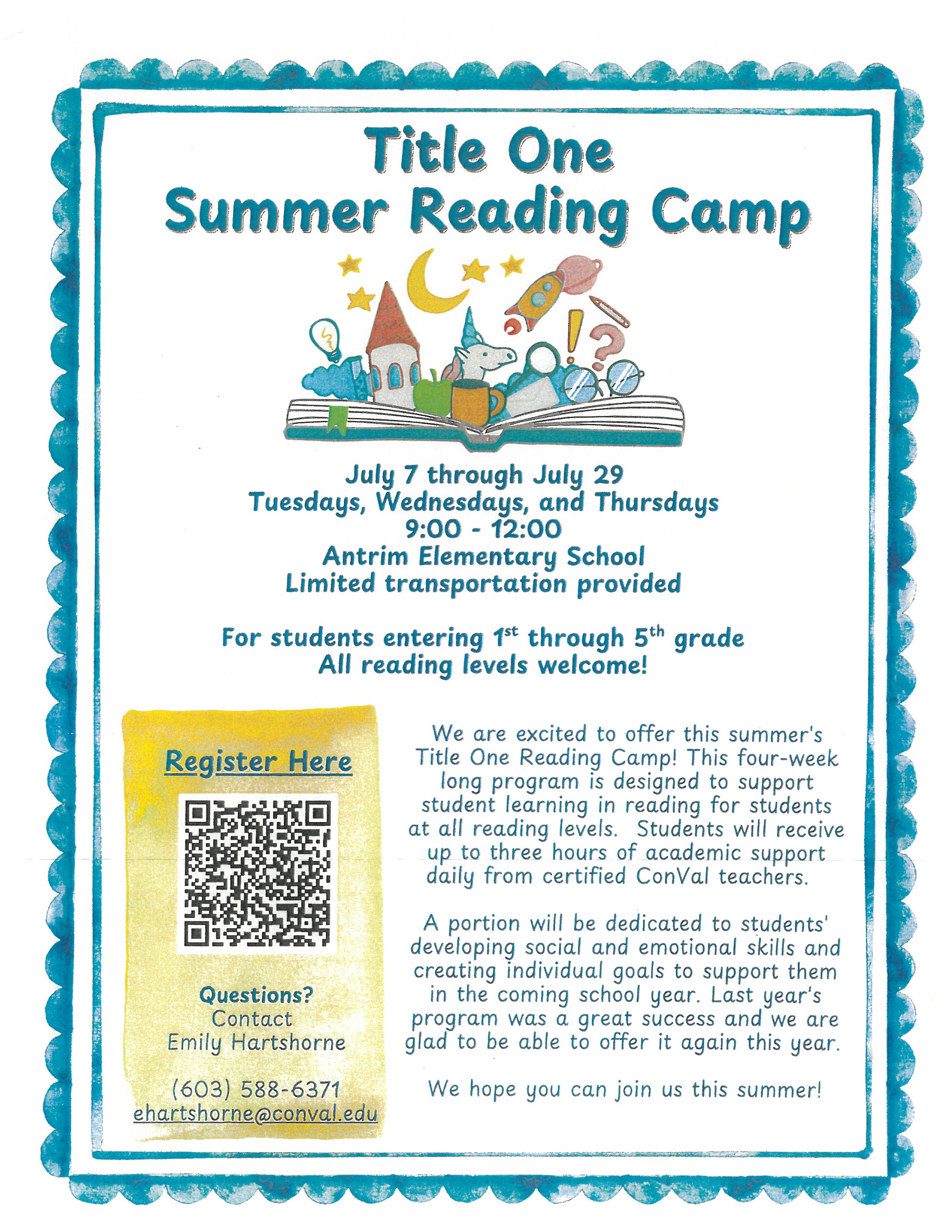 Title 1 Reading Camp