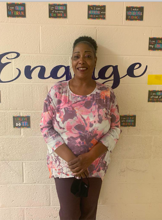 Teacher of the Month for September "TWYLA WHITLOW"