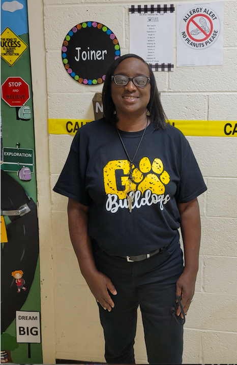 Teacher of the Month for October "Pamela Joiner"