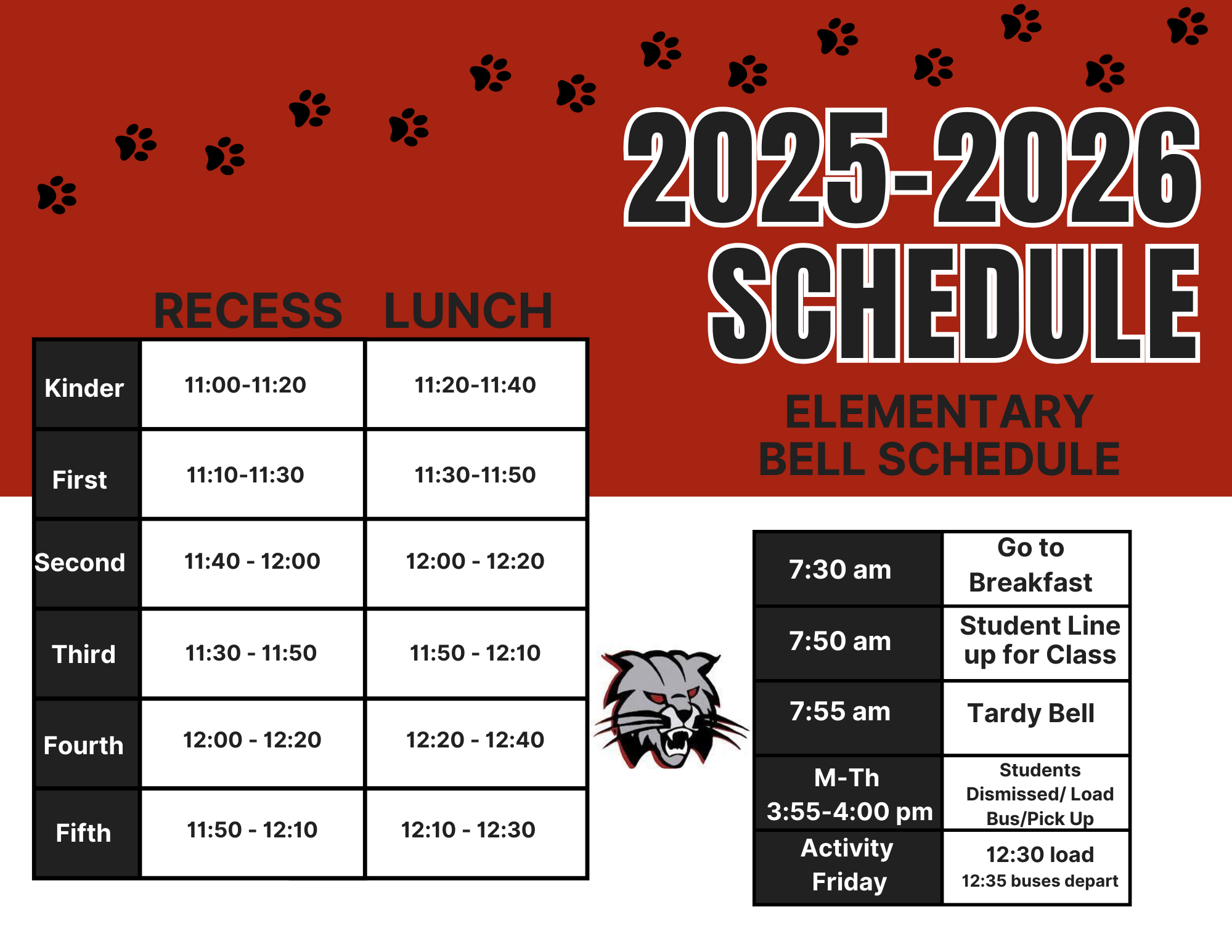 IES Bell Schedule