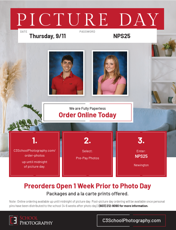 Flyer from picture company