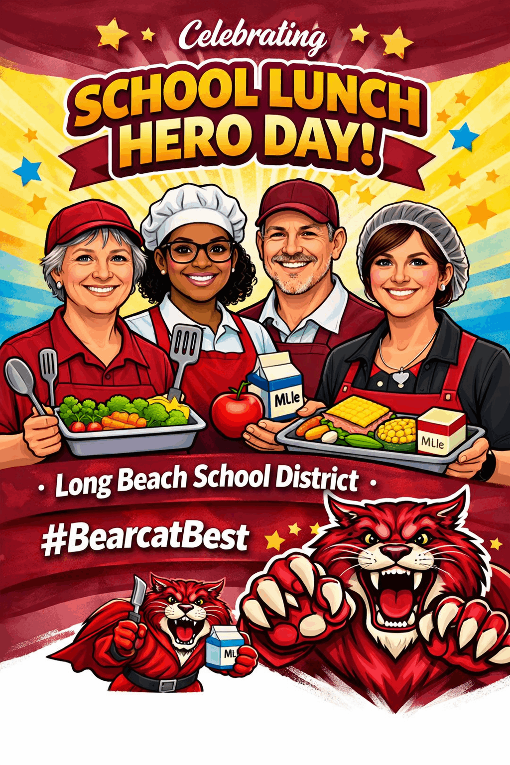 Celebration of Lunch hero day