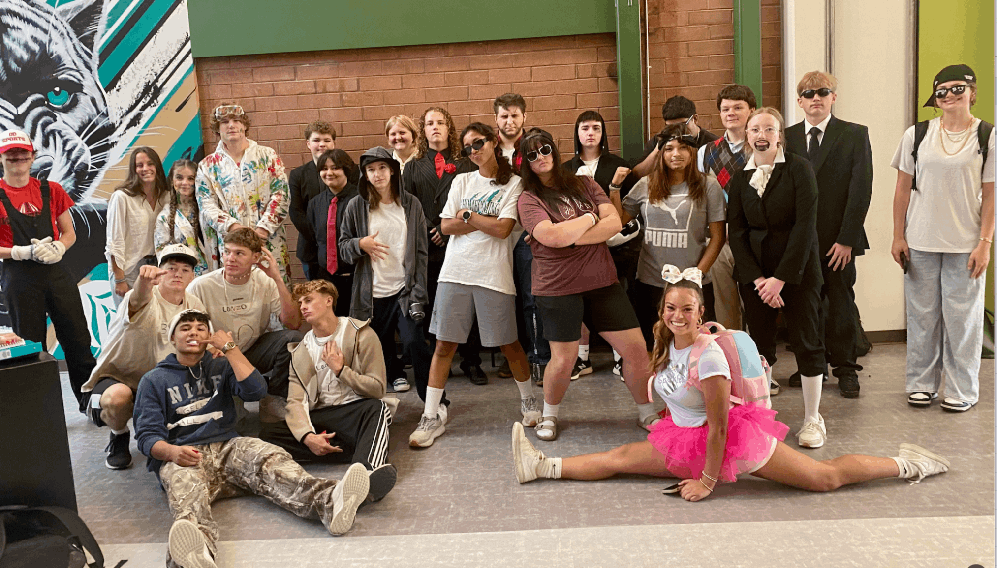 Delta High students