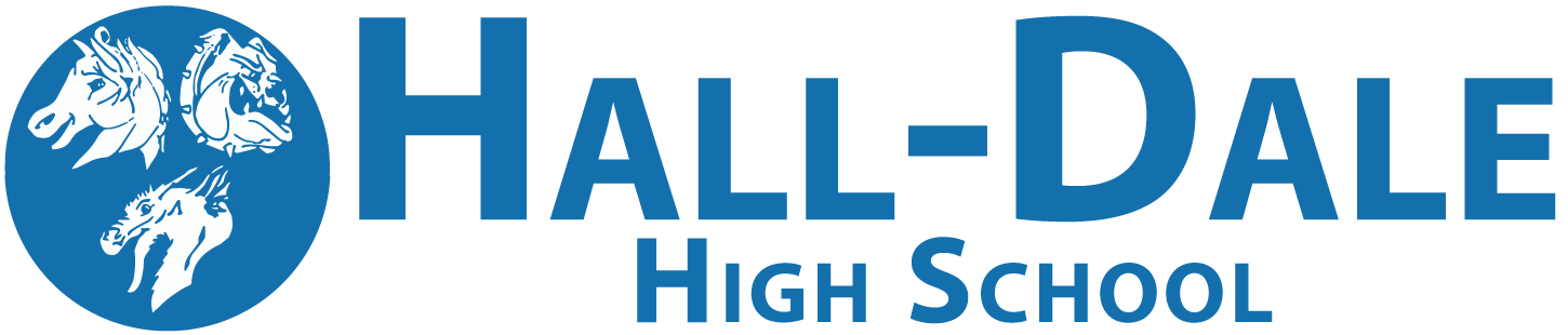 Hall-Dale High School logo