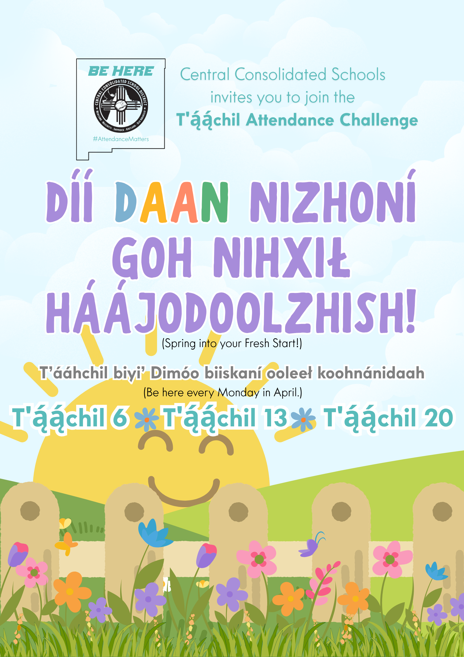 April Attendance Challenge