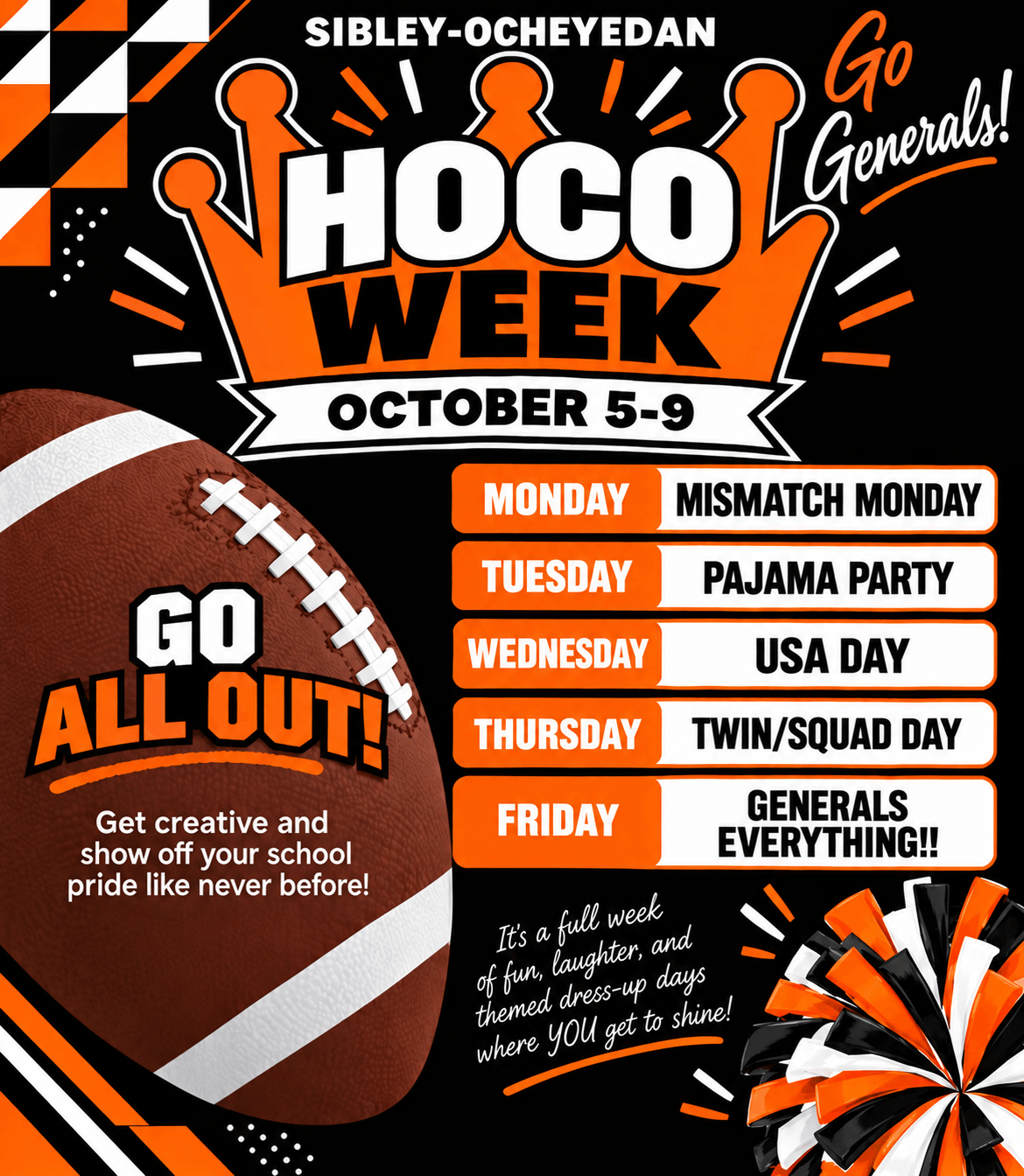 Dress Up Days for Homecoming Week