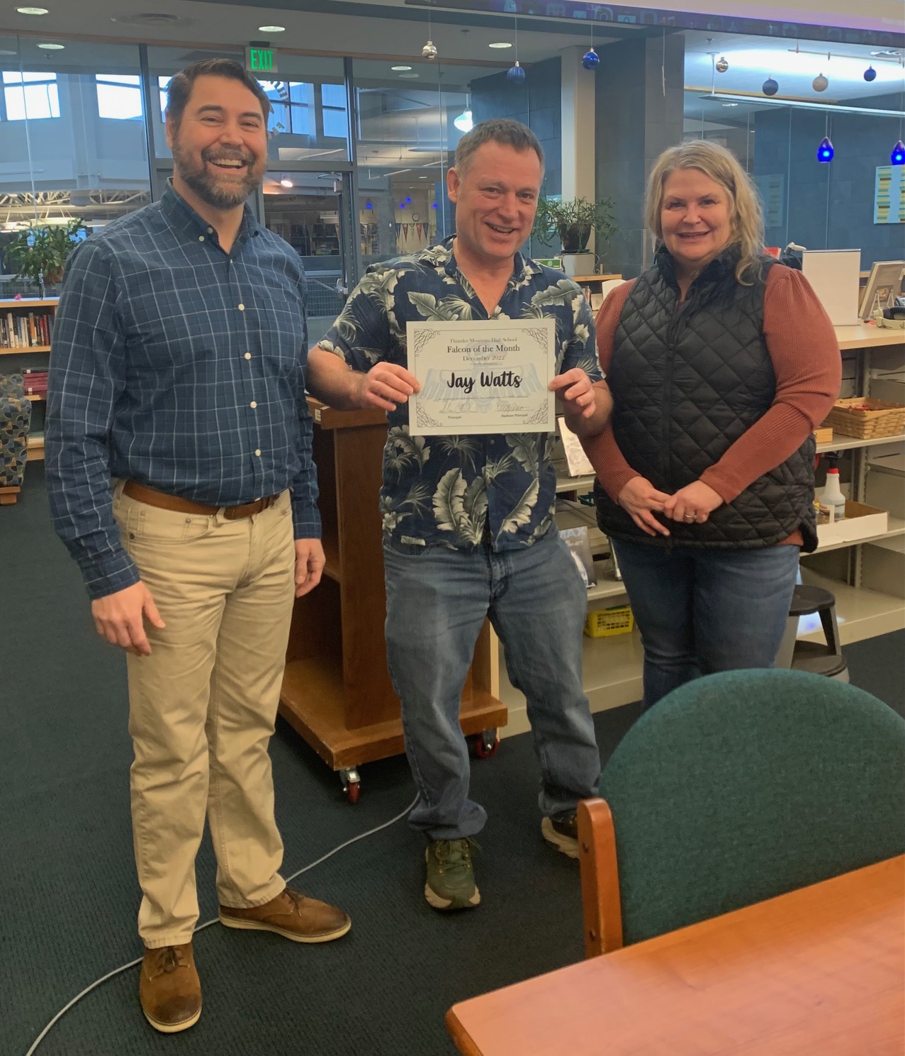 December Falcon of the Month