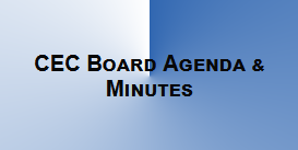 CEC Board Agenda and Minutes