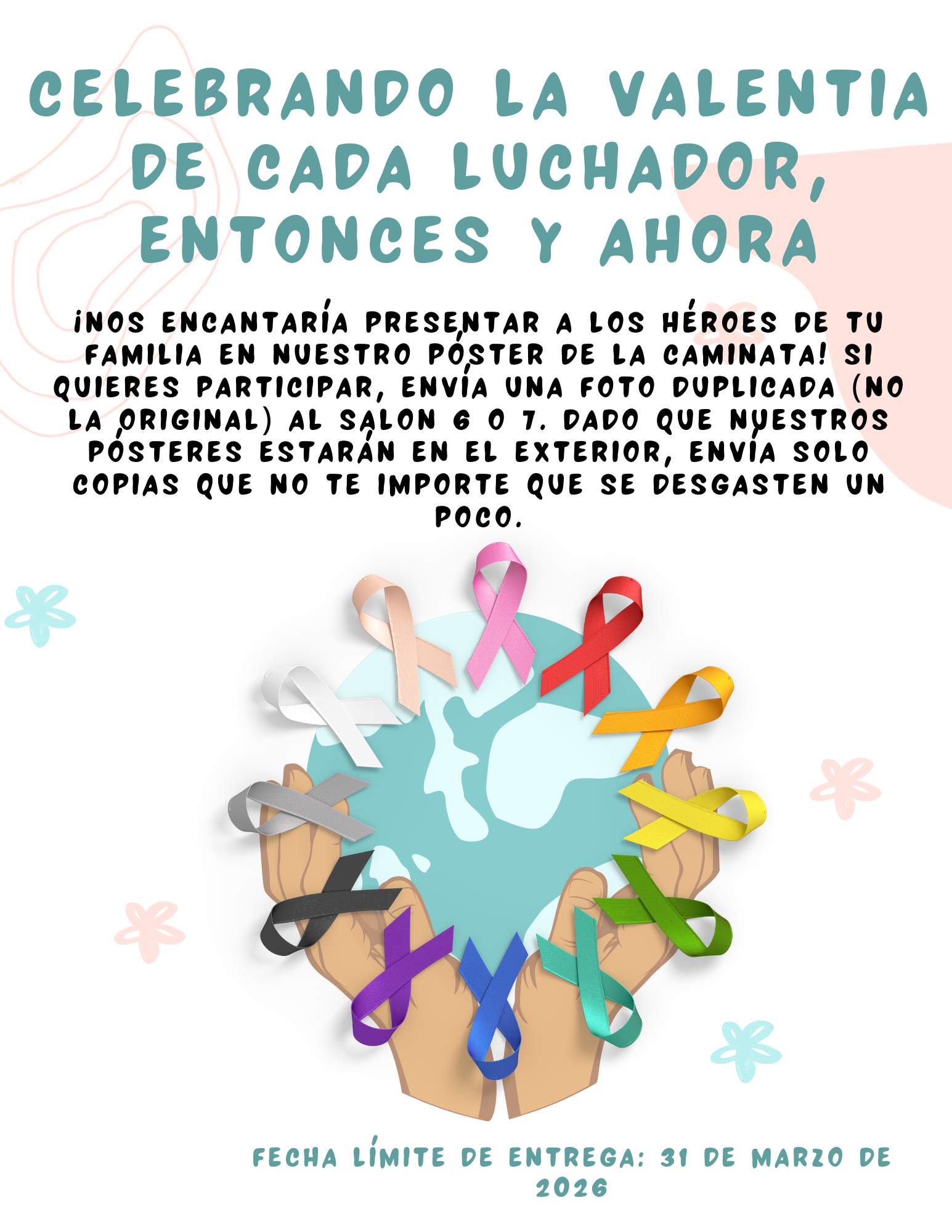 CAMINATA: Homenaje a Los Guerreros y Héroes del Cáncer