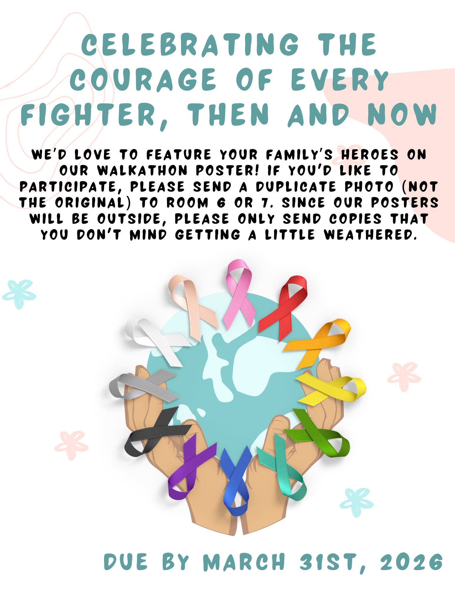 WALK-A-THON: Honoring Cancer Warriors and Heroes