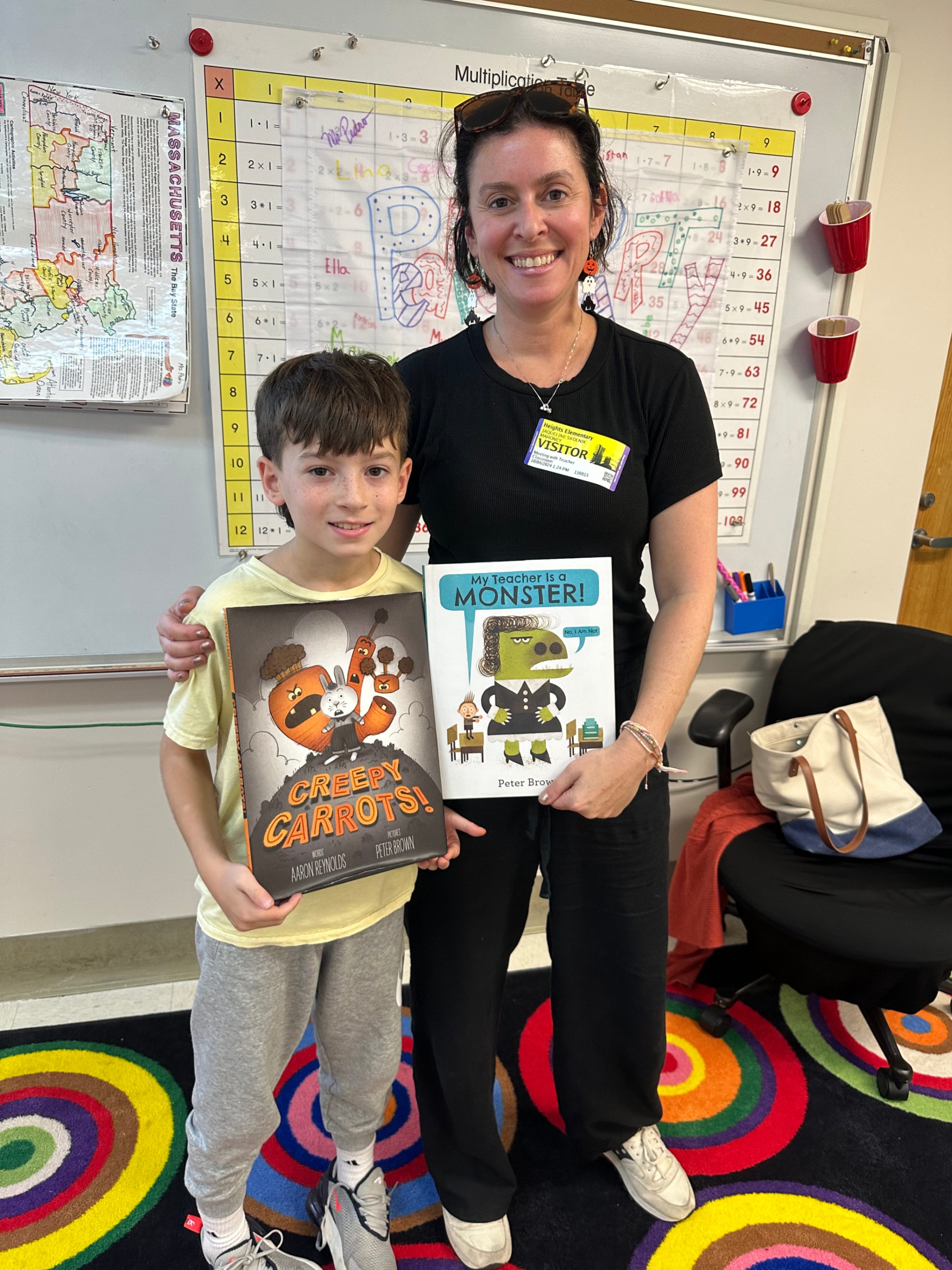 Mrs. Mahoney-Creepy Carrots and My Teacher is a Monster