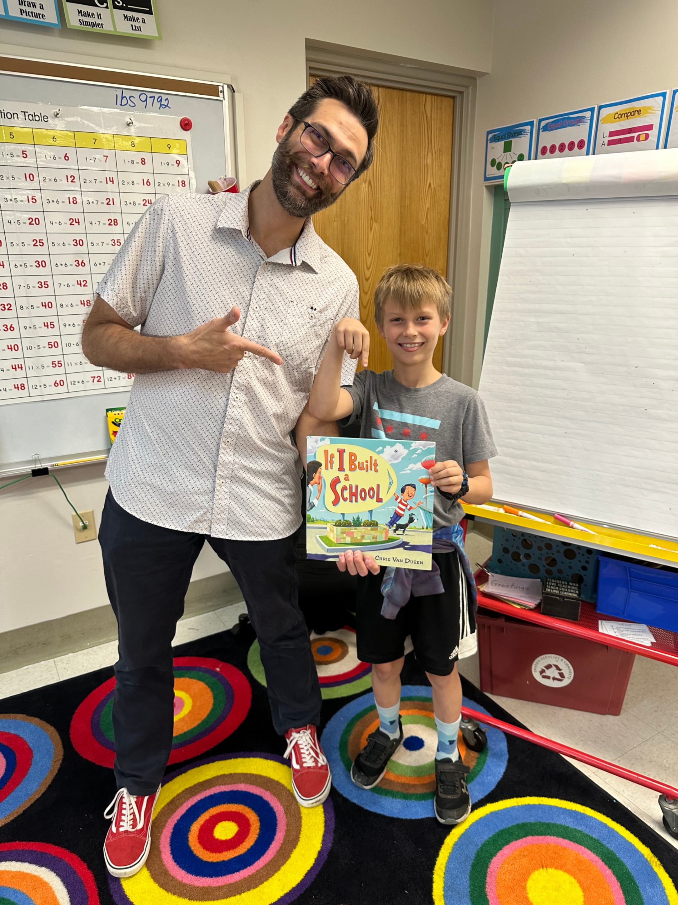 Mr. McCrory- If I Built a School by Chris Van Dusen