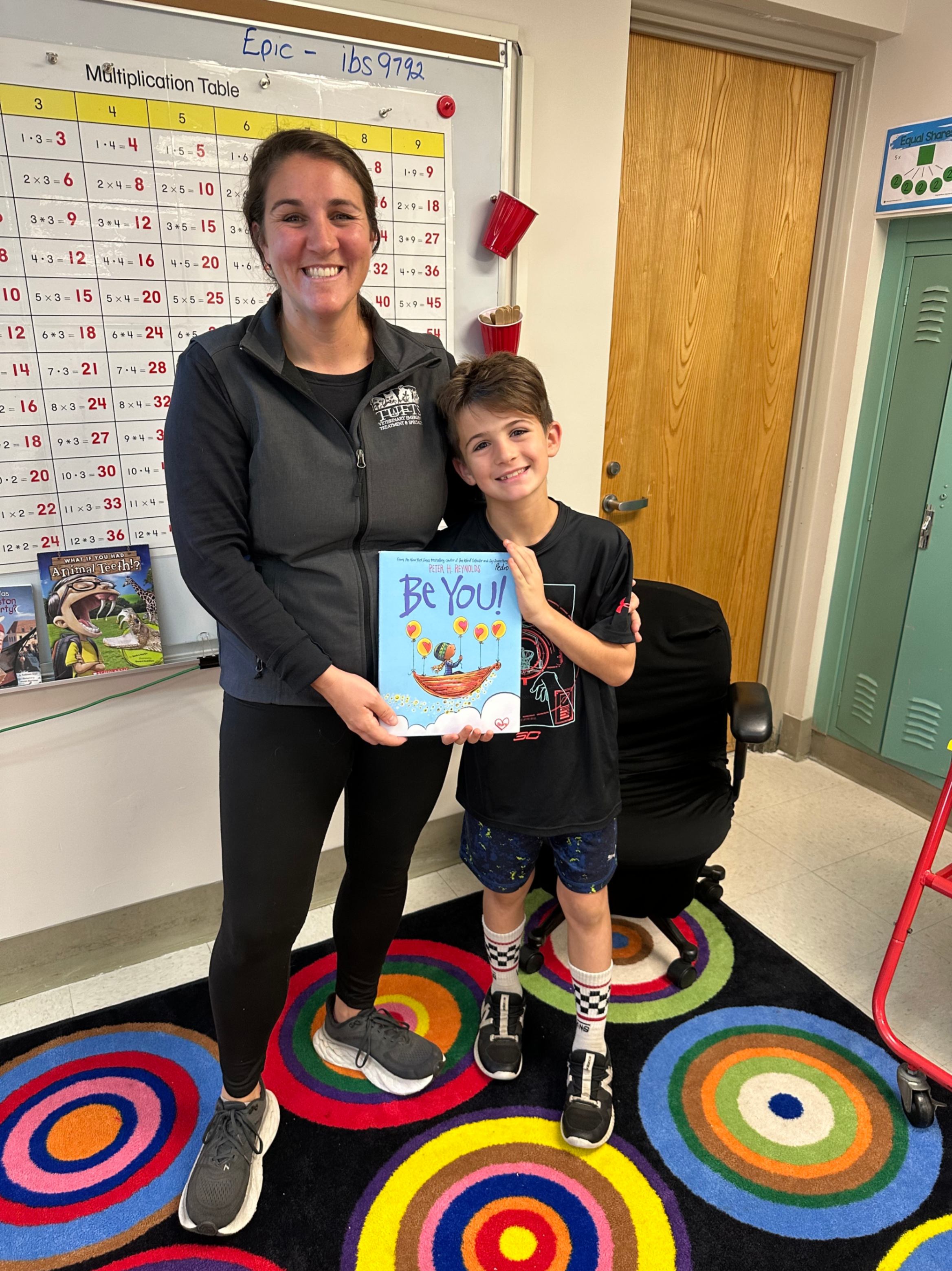 Mrs. Greenfield- Be You by Peter Reynolds